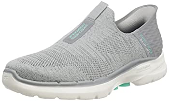 【中古】【輸入品・未使用】[スケッチャーズ] サンダル GO WALK 6-FABULOUS VIEW レディース GRY 22.0 cm