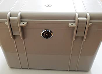 【中古】【輸入品・未使用】防水ドライボックスストレージケースwith Hygrometer