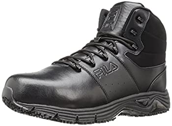 【中古】【輸入品・未使用】Fila メンズ メモリーブリーチ 作業 滑り止め スチールトウ ウォーキングシューズ, ブラック/ブラック/ブラック, 10｜スカイマーケットプラス 28,894円