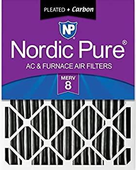 【中古】【輸入品・未使用】Nordic Pure 24?x 24?x 4pm8?C-1プリーツMERV 8?PlusカーボンAC炉フィルタ1パック、24?x 24?x 4?"｜スカイマーケットプラス