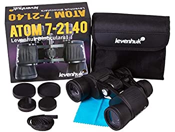【中古】【輸入品・未使用】Levenhuk Atom 7-21x40 ユニバーサルズーム双眼鏡 様々な倍率と高絞り値
