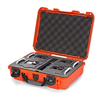 【中古】【輸入品・未使用】Nanuk 910 防水ハードケース フォームインサート付き GoPro Hero 9 & 10用 - オレンジ