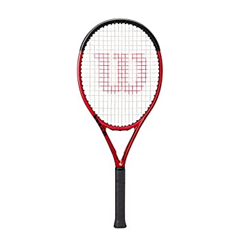 【中古】【インポート品・未当て嵌める】WILSON Clash 26 V2.0 Pre-Strung Tennis Racquet 100