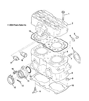 【中古】【輸入品・未使用】純正ポラリスパーツ番号3085044???アダプタ、carb. forポラリスATV/オートバイ/スノーモービル/またはWatercraft