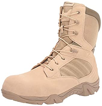 【中古】【輸入品・未使用】Bates メンズ GX-8 合成つま先 サイドジップ ワークブーツ US サイズ: 11 X-Wide カラー: ベージュ