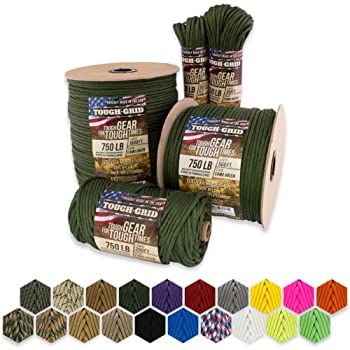 【中古】【輸入品・未使用】(300m (WOUND ON SPOOL), Camo Green) - TOUGH-GRID 340kg Paracord/Parachute Cord - Genuine Mil Spec Type IV 340kg Paracord Used by The US｜スカイマーケットプラス