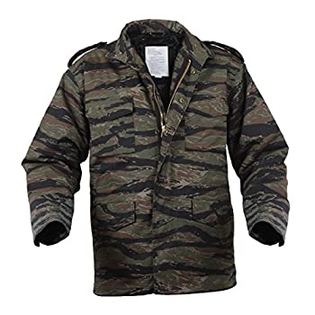 【中古】【輸入品・未使用】Rothco ミリタリージャケット M-65 タイガーストライプ XLサイズ
