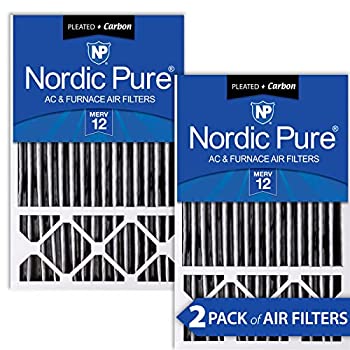 【中古】【輸入品・未使用】Nordic Pure 16?x 25?x 5?(4???3?/8実際奥行) Honeywell交換用プリーツMERV 12?PlusカーボンAC炉エアフィルタ、ボックスの2