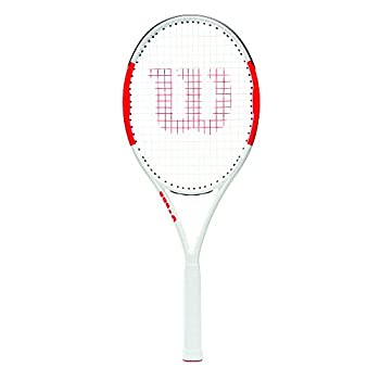 【中古】【インポート品・未当て嵌める】Wilson Tennis Racket, Six.One Lite 102, Unisex, Intermediate Players, Grip Size L0, Red/Grey, WRT73660U0