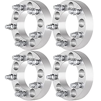 【中古】【インポート品・未当て嵌める】TUPARTS 2PCS 5引っ敷き1.25in 5x4.5inから5x4.5ホイールスペーサー 1984-2001年ジープチェロキー1986-1992年ジープコマンチに相応う silver