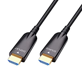 【中古】【インポート品・未当て嵌める】DTECH 328フート グラスファイバーHDMI有線テレビ 4K 30サイクルと1080p 60サイクル 固定ディスク映像媒体 3D HDCP CEC 弾丸道路相応う (100米突、黒いこと)