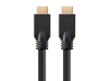 【中古】【輸入品・未使用】Monoprice ハイスピードHDMIケーブル 45フィート ブラック ロゴなし (3パック) 1080p@60Hz 10.2Gbps 24AWG、CL2 商用シリーズ