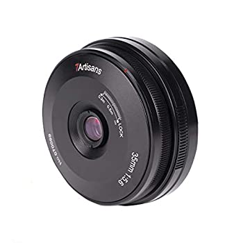 【中古】【インポート品・未当てはめる】7artisans 35粍 F5.6 APS-C 写真機水晶体 Sony Eマウント水晶体 35粍 超薄型写真機水晶体 盛りだくさん枠組み MF広角水晶体 A6000 A6300 A6400用