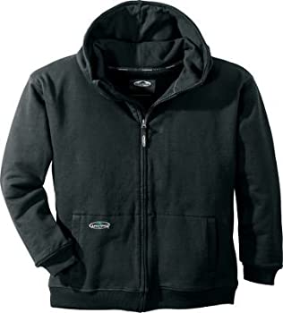 【中古】【インポート品・未当てはめる】Arborwearメンズダブル厚フルジップスウェットシャツ US 大いさ: XXX-Large 色合い: 黒いこと