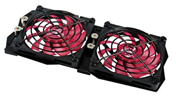 【中古】【輸入品・未使用】Evercool rvf-2?F VGAヒートシンクユニバーサルデュアル交換用ファン( ec-rvf-2?F )