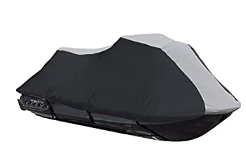【中古】【輸入品・未使用】600デニールジェットスキーPWCカバーFits Yamaha Wave Runner gp1200r 1999???2002ブラック/グレー2?Seater