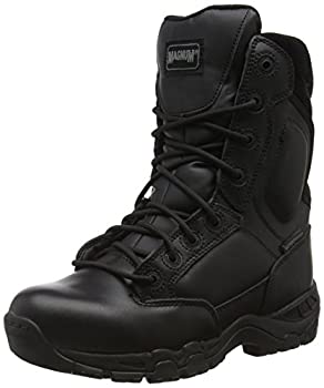 【中古】【インポート品・未当て嵌める】Magnum メンズ Viper Pro 雨合羽 オールなめし革ブーツ, 黒いこと, 24