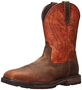 【中古】【輸入品・未使用】Ariat Groundbreaker ワイドスクエアスチールトゥワークブーツ メンズ 安全つま先レザーワークブーツ US サイズ: 9.5 カラー: ブラウン 50,468円