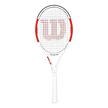 【中古】【輸入品・未使用】(1, Red) - Wilson Six. One Team 95 Rkt W/O, Unisex Adult Tennis Racket, Unisex adult, Six.One Team 95 RKT W/O