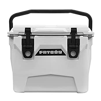 【中古】【輸入品・未使用】Fatboy 10クォート ロトモールドクーラーチェストアイスボックス ハードランチボックス ホワイト