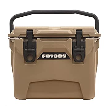 【中古】【輸入品・未使用】Fatboy 10クォート ロトモールドクーラーチェストアイスボックス ハードランチボックス サンドタン