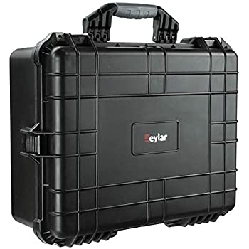 【中古】【輸入品・未使用】Eylar 保護カメラケース Lサイズ 20.62インチ 防水 耐衝撃 フォーム付き ブラック|スカイマーケットプラス