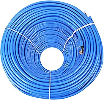 【中古】【インポート品・未当てはめる】J-Tech デジタル Cat6 イーサネット 有線テレビ 400フート(400フート) 固形体 23AWG UTP 100% 純銅 網状組織とご機嫌演芸 ビデ