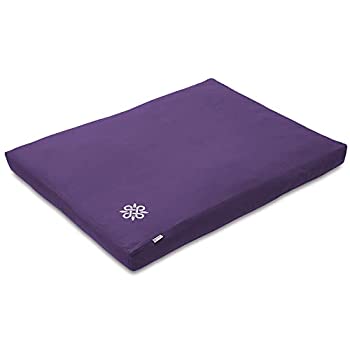【中古】【輸入品・未使用】Prajna 座布団 瞑想マット 36インチ Lサイズ オーガニックコットン 床枕 パープル|スカイマーケットプラス