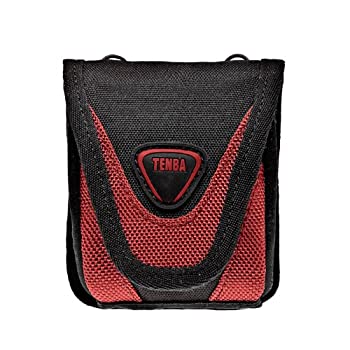 【中古】【輸入品・未使用】Tenba MIXX ミディアムカメラポーチ - ブラック/レッド (638-674)
