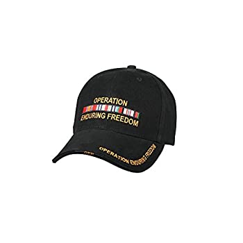 【中古】【インポート品・未当てはめる】Rothco Enduring Freedom Deluxe ロープロファイルキャップ