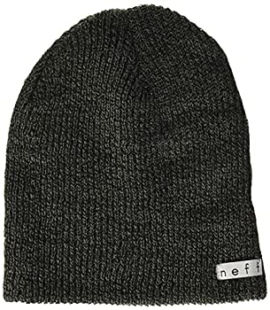 【中古】【輸入品・未使用】帽子 ネフ NEFF デイリー ヘザー ビーニー NF00006 DAILY HEATHER BEANIE ニット帽 メンズ スノーボード (Black/Green, ワンサイズ)