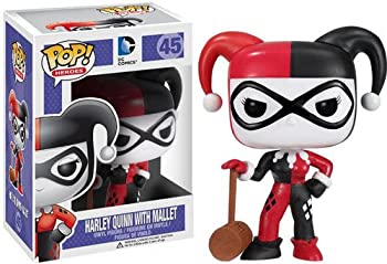 【中古】【輸入品・未使用】Funko DC Comics POP! Harley Quinn with Mallet