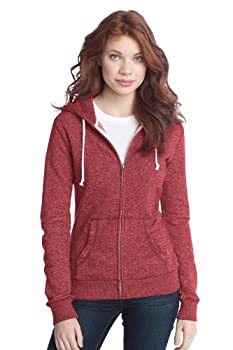 【中古】【輸入品・未使用】DistrictレディースMarled Fleece Full Zip Hoodie US サイズ: 5L