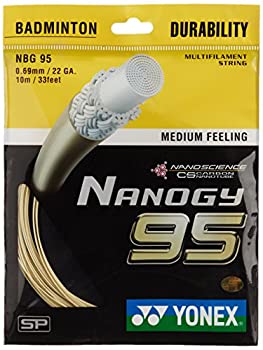 【中古】【インポート品・未当て嵌める】Yonex Nanogy 95 Badminton String - 10M Set by Yonex
