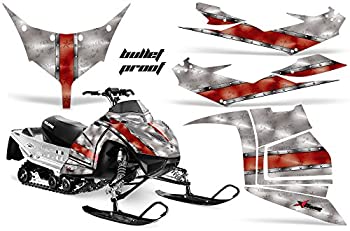 【中古】【輸入品・未使用】ポラリスIQ Race 600?AMRRACINGグラフィックスデカールキット???Bulletproof