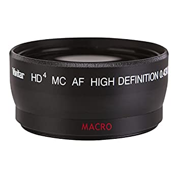 【中古】【インポート品・未当て嵌める】Vivitar 0.43倍広角せつ然たる活動写真水晶体 52粍 その他-家電