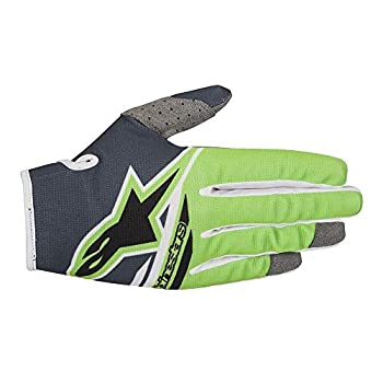 【中古】【輸入品・未使用】Alpinestars ユニ 大人用 レーダーフライトグローブ Antracite/Green 3Xs (マルチ、ワンサイズ)
