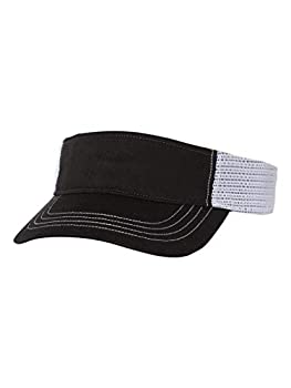 【中古】【インポート品・未当て嵌める】RICHARDSON - トラッカーバイザー - 712, 黒いこと/白いこと, One Size