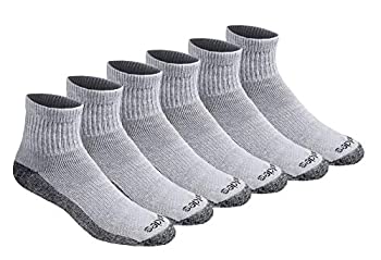 【中古】【インポート品・未当てはめる】Dickies (ディッキーズ) メンズ Dri-tech 調湿労働者の一団靴下 マルチ容器に並べる US 大いさ: Shoe Size: 6-12 色合い: 薄墨色