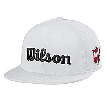 【中古】【インポート品・未当てはめる】Wilson Sporting Goods メンズ フラットブリム v.2 白いこと 成年者用