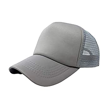 【中古】【輸入品・未使用】Qraftsy トラッカーハット 調節可能なキャップ US サイズ: One Size カラー: グレー