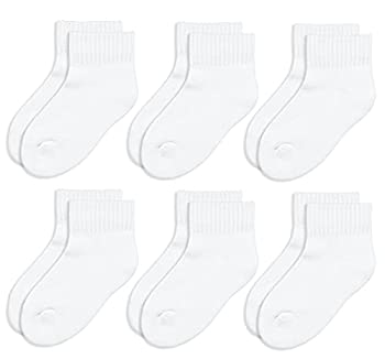 【中古】【輸入品・未使用】Jefferies Socks ビッグボーイズ シームレス トゥ クォーター アスレチックソックス (6枚組) US サイズ: X-Small カラー: ホワイト 10,344円