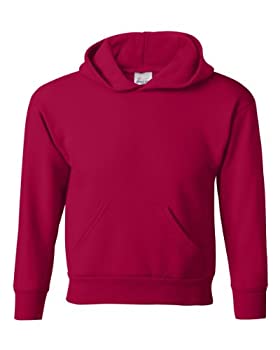 【中古】【輸入品・未使用】Hanes P473 Youth Comfort Blend Ecosmart Pullover Hoodie Size - Extra Large - Deep Red