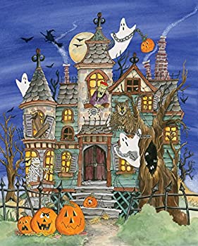 【中古】【輸入品・未使用】Haunted House Jigsaw 1000 Piece Puzzle by Vermont Christmas Company
