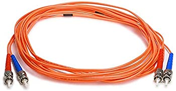 【中古】【インポート品・未当て嵌める】グラスファイバー有線テレビ、ST/ST、om1、マルチ流行り物、デュプレックス???(62.5?/ 125印字機) 5m 102604