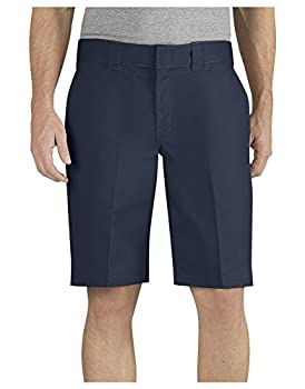 【中古】【輸入品・未使用】(ディッキーズ) Dickies メンズ11インチ リラックスフィットストレッチツィルワークショート US サイズ: W40 カラー: ブルー｜スカイマーケットプラス