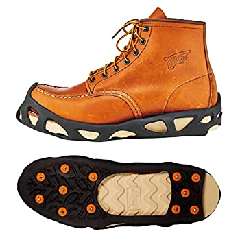 【中古】【輸入品・未使用】Ergodyne TREX 6304 Performance Traction Cleat Grips Ice and Snow, One-Piece Easily Attaches Over Shoe/Boot with Carbon Steel Spikes to