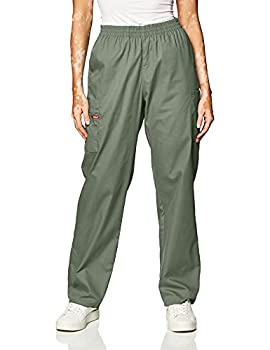 【中古】【輸入品・未使用】Dickies Women's 86106 EDS Signature Scrubs Missy Fit Pull-On Cargo Pant, Olive, X-Small Petite｜スカイマーケットプラス