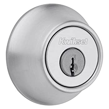 【中古】【インポート品・未当て嵌める】Kwikset 660 26D SCAL SCS シングルシリンダーデッドボルト 繻子クローム