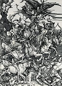 【中古】【輸入品・未使用】Posterazzi The Four Horsemen Albrecht Durer 1471-1528 ドイツポスタープリント (8 x 10)